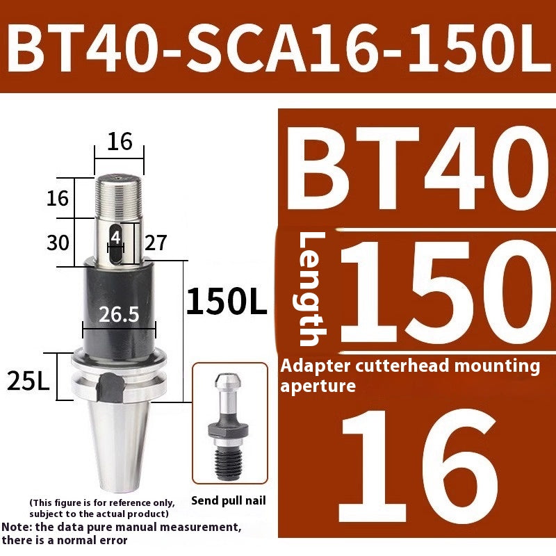 2094-Saw blade shank side and face milling shank BT40-SCA22/SCA27/SCA32SCA40-90/120/150 Shandong Denso Pricision Tools Co.,Ltd.